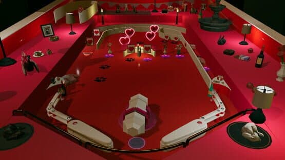 Roxy Raccoon's Pinball Panic: Vibrant Valentine — screenshot 1