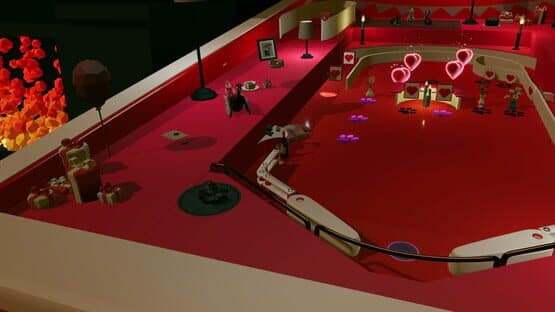 Roxy Raccoon's Pinball Panic: Vibrant Valentine — screenshot 2
