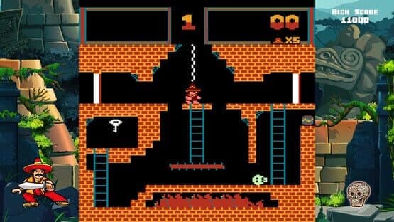 Montezuma's Revenge: 8-Bit Edition — screenshot 1