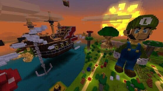 Minecraft: Super Mario Mash-up — screenshot 1