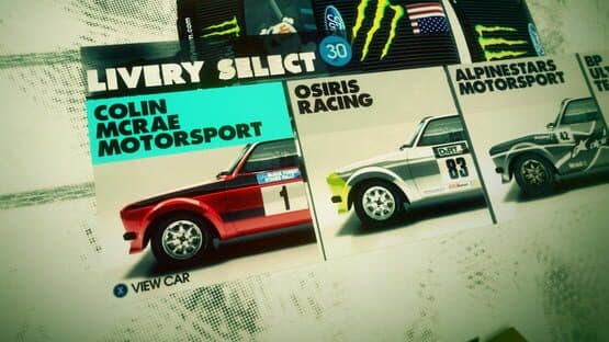 Dirt 3: Colin McRae Vision Charity Pack — screenshot 1