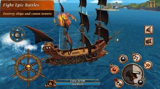 Ships of Battle Age of Pirates — screenshot 1