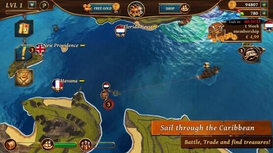 Ships of Battle Age of Pirates — screenshot 2