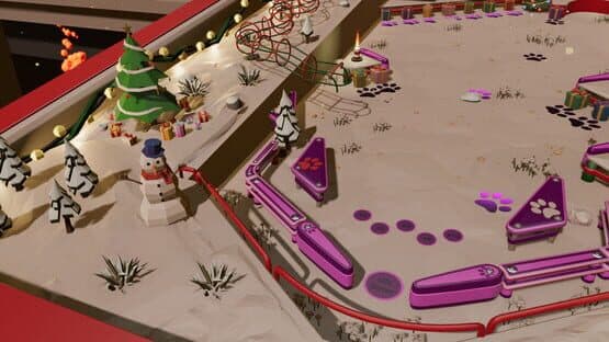 Roxy Raccoon's Pinball Panic: Christmas Carnage — screenshot 2