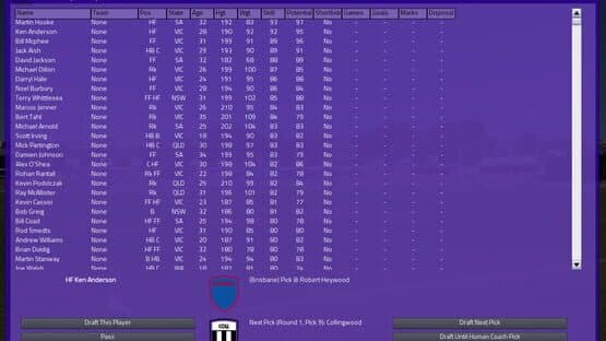 Australian Football Coach 2023 — screenshot 8