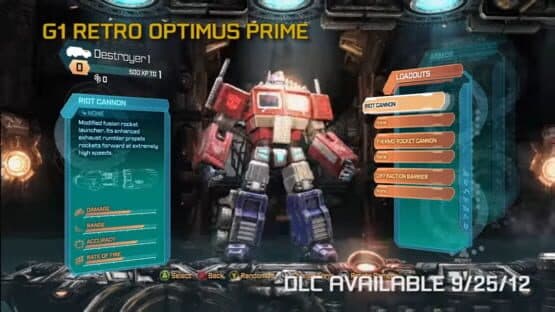 Transformers: Fall of Cybertron - Massive Fury Pack — screenshot 4