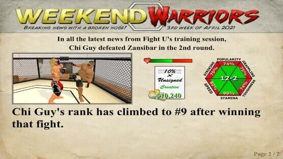 Weekend Warriors MMA — screenshot 7