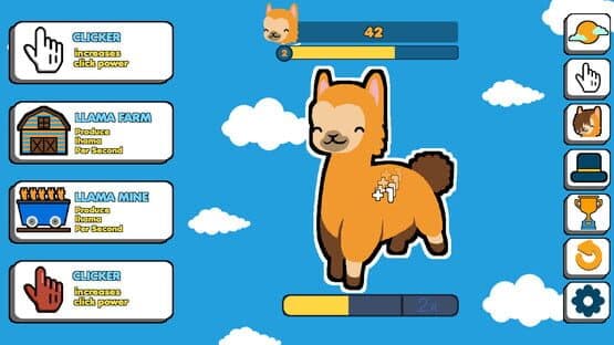 Lhama Clicker — screenshot 1