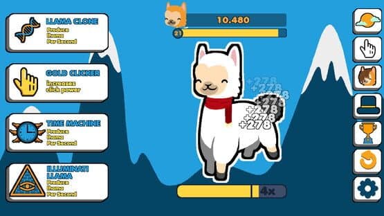 Lhama Clicker — screenshot 3