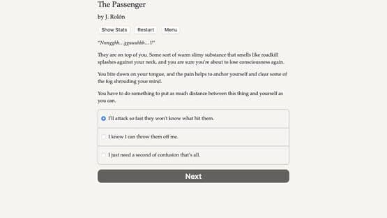 The Passenger — screenshot 1