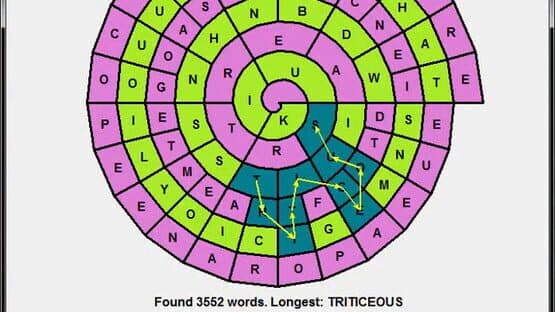 WordSpiral — screenshot 2