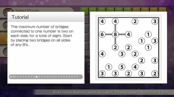 Puzzle by Nikoli W Hashiwokakero — screenshot 3