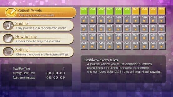 Puzzle by Nikoli W Hashiwokakero — screenshot 5