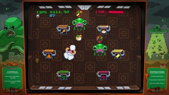 Digital Eclipse Arcade: Invasion of the Buffet Snatchers — screenshot 1
