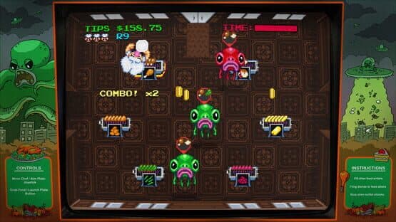 Digital Eclipse Arcade: Invasion of the Buffet Snatchers — screenshot 3