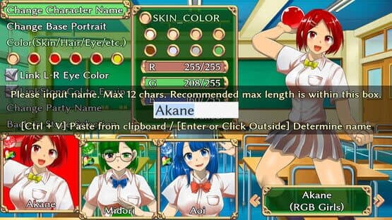 Students of Light Bonds: Typing RPG with Character Creation — screenshot 4