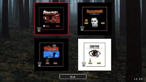 8-Bit Slasher 4-in-1 Horror Demakes — screenshot 1
