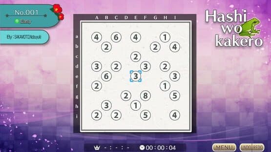 Puzzle by Nikoli S Hashiwokakero — screenshot 1
