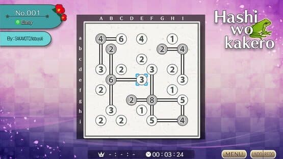 Puzzle by Nikoli S Hashiwokakero — screenshot 2