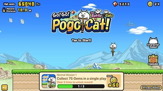 Go! Go! Pogo Cat! — screenshot 1