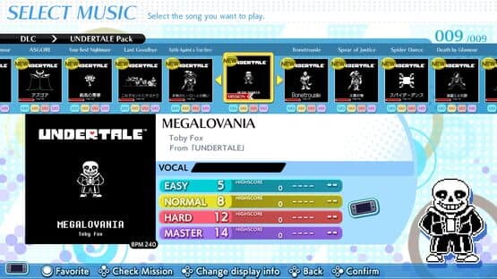Groove Coaster: Wai Wai Party!!!! - Undertale Pack — screenshot 1