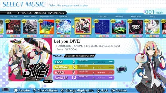 Groove Coaster: Wai Wai Party!!!! - Wacca + Hardcore Tano*c Pack — screenshot 1