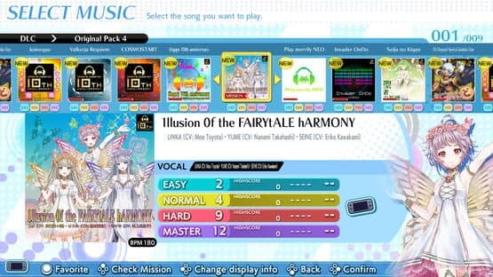 Groove Coaster: Wai Wai Party!!!! - Original Pack 4: 10th Anniversary — screenshot 1
