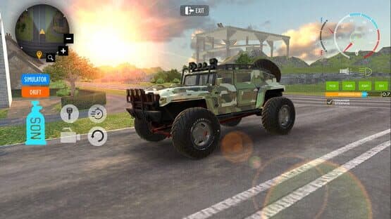Offroad Jeep 4x4: Car Driving Simulator — screenshot 2