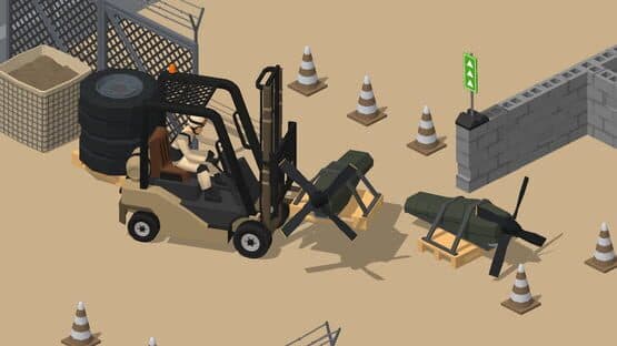 Forklift Extreme: Military Storage — screenshot 1