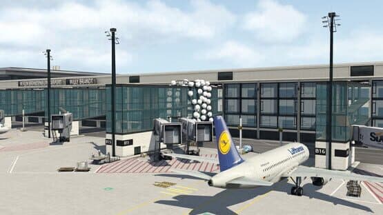 X-Plane 11: Aerosoft - Airport Berlin-Brandenburg — screenshot 2