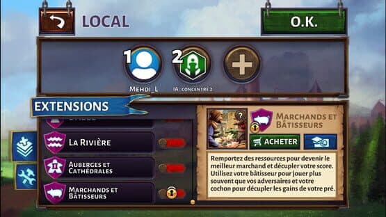Carcassonne: The Official Board Game - Traders & Builders — screenshot 1