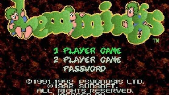 Lemmings — screenshot 1