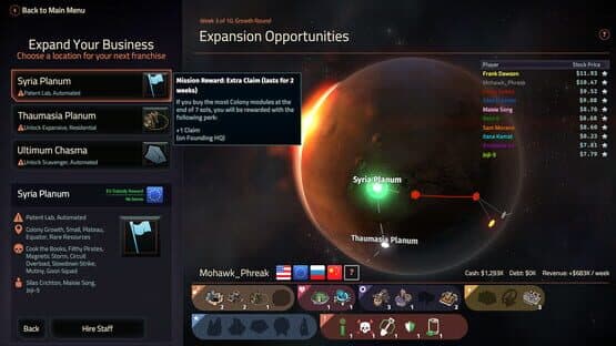 Offworld Trading Company: The Patron and the Patriot — screenshot 4