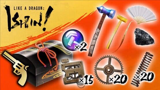 Like a Dragon: Ishin! - Gun Upgrade Materials Kit — screenshot 1