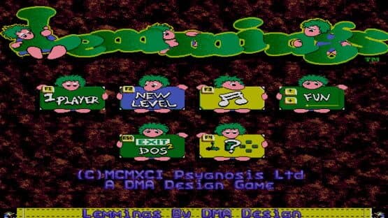 Lemmings — screenshot 1