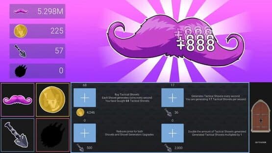 The Warfstache Clicker — screenshot 1