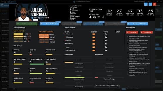 Draft Day Sports: College Basketball 2023 — screenshot 2