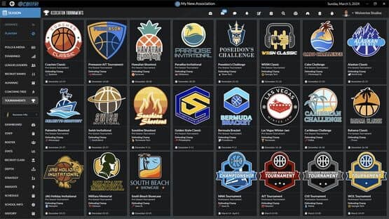 Draft Day Sports: College Basketball 2023 — screenshot 8