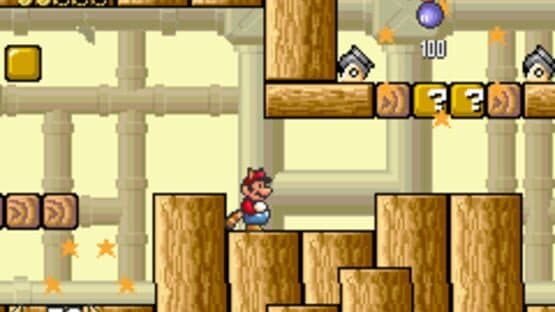 Super Mario Advance 4: Super Mario Bros. 3-e - Bombarded by Bob-ombs — screenshot 1