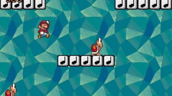 Super Mario Advance 4: Super Mario Bros. 3-e - Magical Note Blocks — screenshot 1