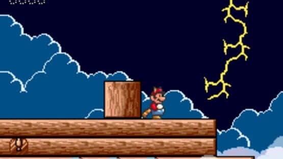 Super Mario Advance 4: Super Mario Bros. 3-e - Armored Airship — screenshot 1