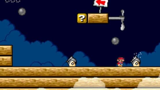 Super Mario Advance 4: Super Mario Bros. 3-e - Bowser's Airship 1 — screenshot 1