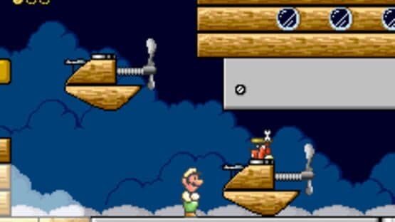 Super Mario Advance 4: Super Mario Bros. 3-e - Bowser's Airship 2 — screenshot 1