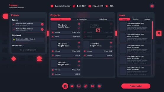 Film Studio Manager — screenshot 2