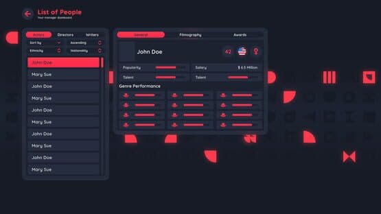 Film Studio Manager — screenshot 4