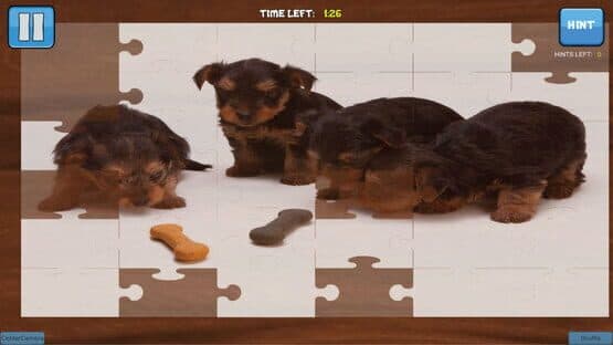Bepuzzled Puppy Dog Jigsaw Puzzle — screenshot 1