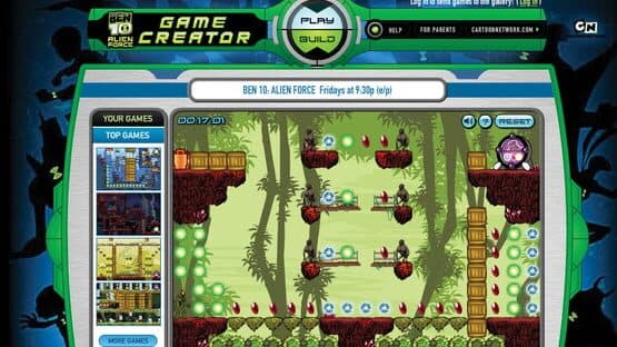 Ben 10: Alien Force Game Creator — screenshot 1