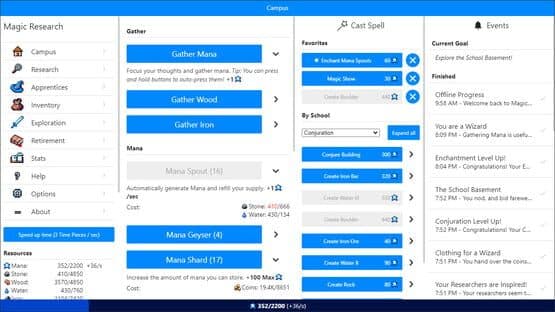 Magic Research — screenshot 1