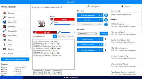 Magic Research — screenshot 2