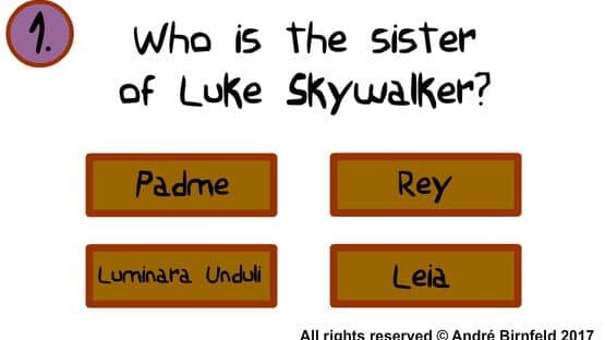 Genius Quiz SW — screenshot 1